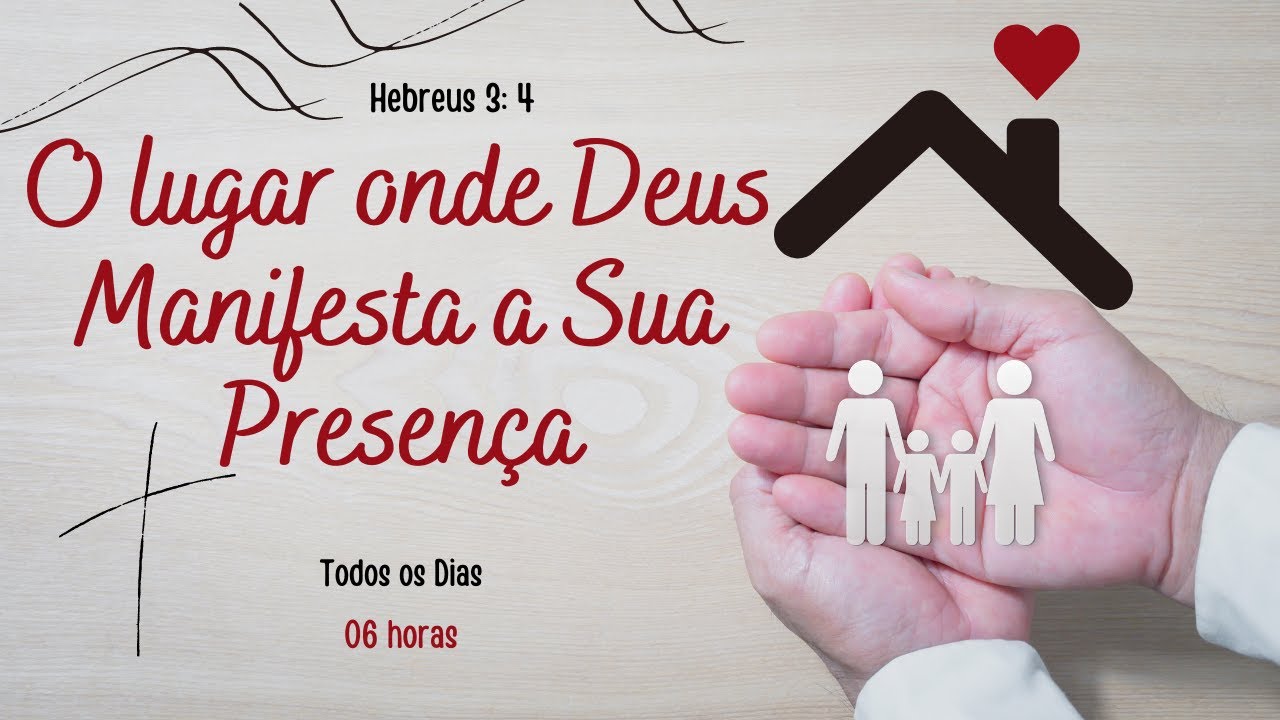 Hebreus 3: 4 - O lugar onde Deus Manifesta a Sua Presença | Deus só é ...