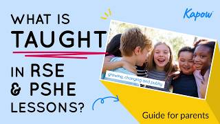 What will my child be taught in RSE & PSHE lessons? | Guide for Parents