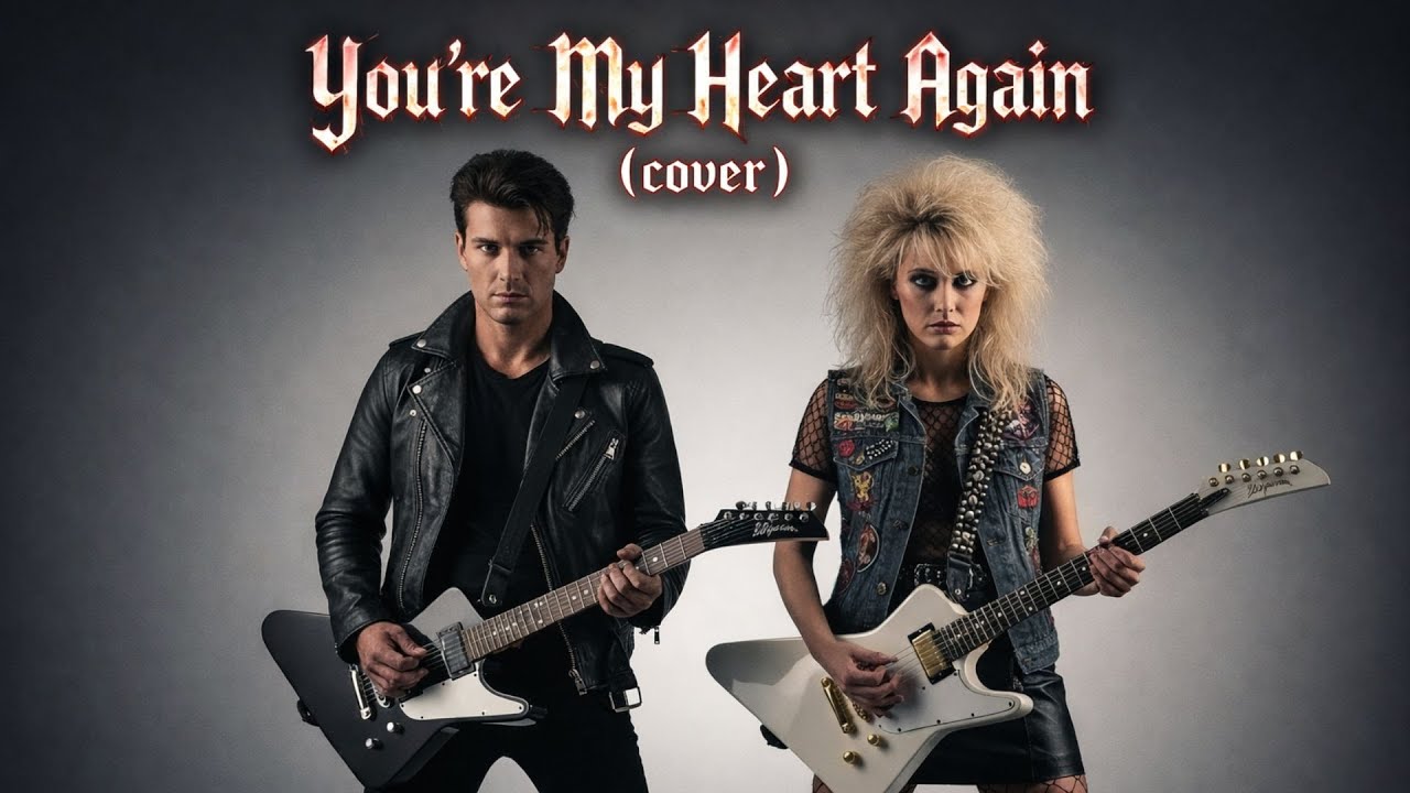 You’re My Heart Again (Rock Cover) | 80s Synth Pop Reimagined