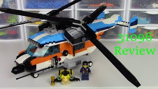 31096 Twin-Rotor Helicopter: Lego Creator 3-in-1 Review