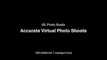 The Fabricant Intelligent Tools - Photo Studio