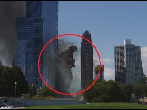 10 godzilla caught on camera & spotted in real life!