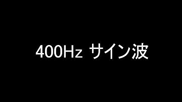 400Hz Sine Wave