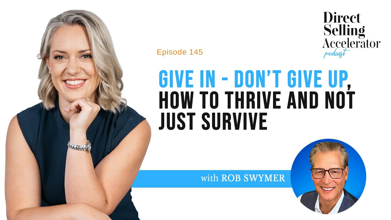 Give in - don’t give up, how to thrive and not just survive - YouTube