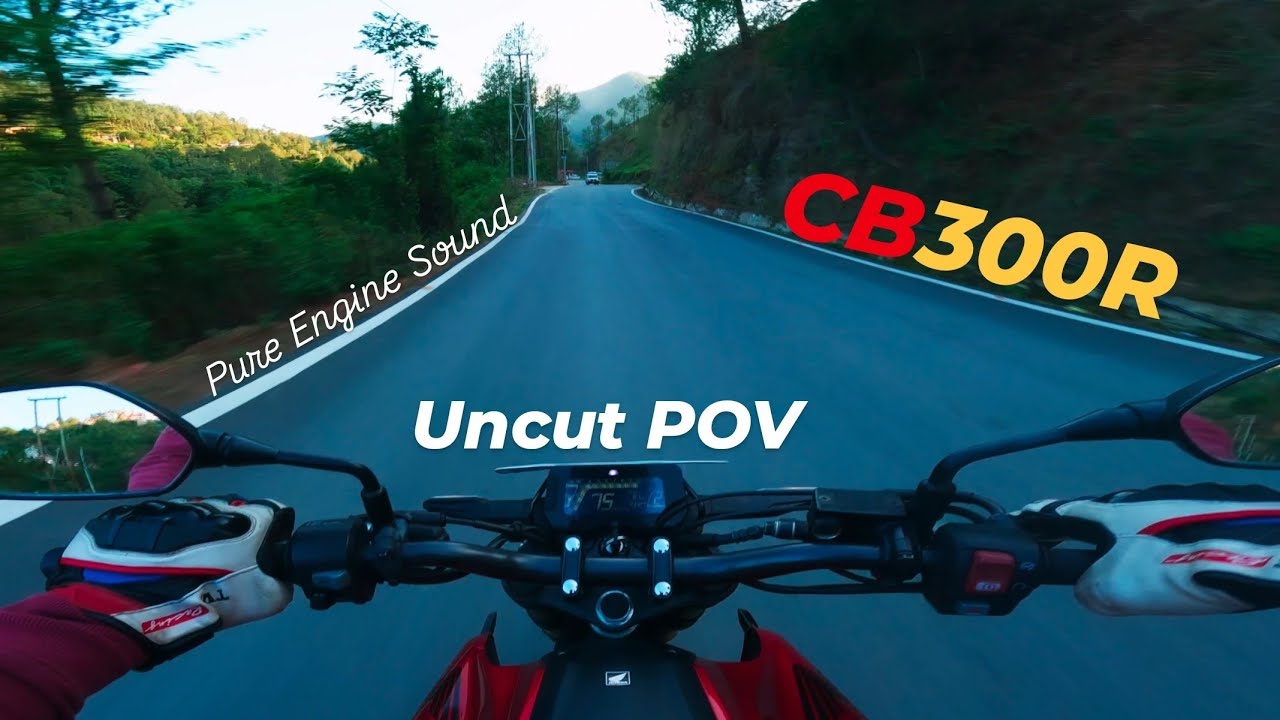 Uncut POV | Honda CB300R | Pure Engine Sound [RAW Onboard] | 5.3K Hyperview