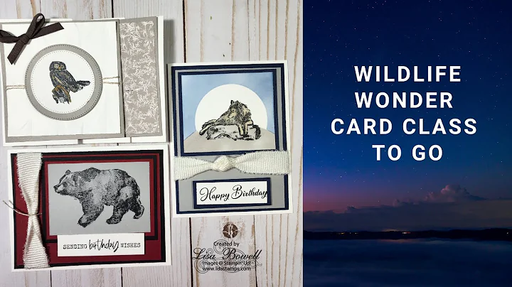 Wildlife Wonder Card Class to go