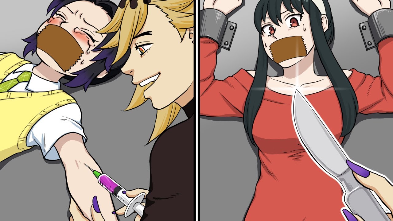 キメツ小学校✖︎SPY×FAMILY】ヨルとしのぶが童磨に捕まってしまう事件