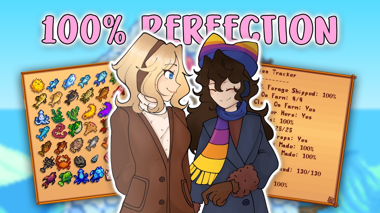 I 100%'d Stardew Valley 1.6!!