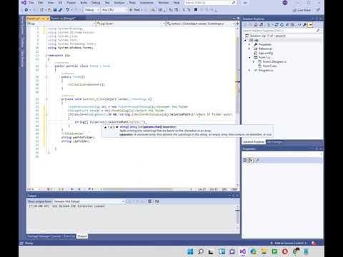 Zip and Unzip folder in Winforms C#  desktop without api using system.IO.Compression