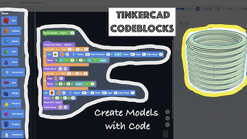 Learn Codeblocks TinkerCAD - How to make Models with Code - Scratch Style CAD Software. Tutorial