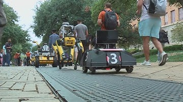 Texas robotics parade hosted at UT campus