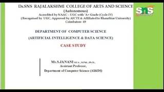 Case study: Big Data Analytics in Social Media | Data Analytics | Sns Institutions