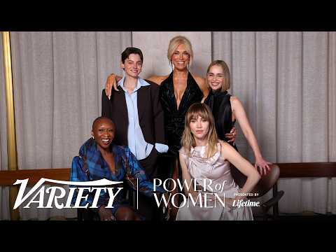 Cynthia Erivo, Emilia Clarke, Suki Waterhouse, Emma Corrin and Hannah Waddingham | Power of Women