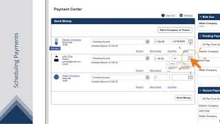 Scheduling Payments | Bill Pay