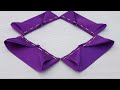 Super Easy Ribbon Flower Work - Amazing Sewing Trick with Ribbon - Hand Embroidery - Sewing Hack