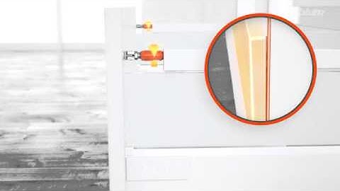 Blum TANDEMBOX antaro Drawer Tilt Adjustment