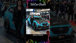 スバル  アウトバック レーシングカスタム JDM #ai #subaru #outback #legacy #sti #jdm #mscarstudio