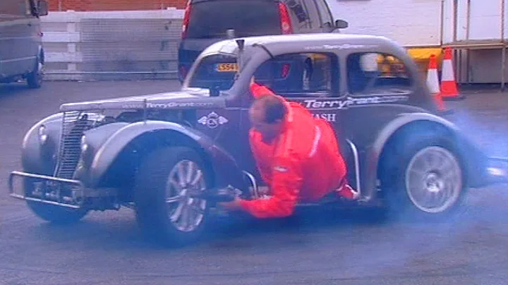 Terry Grant Changing A Wheel On Donut Car - Fifth ...