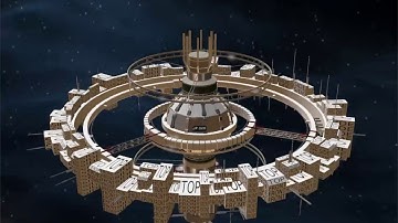 Procedurally generated orbital station (Cybernation Online)