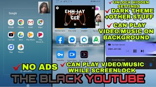 THE BLACK YOUTUBE - No Ads , Play in Background or Screen is Lock , Dark Theme screenshot 1