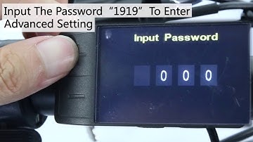 Bafang Display 500C for Electric Bicycle BBS02 and BBSHD Motor