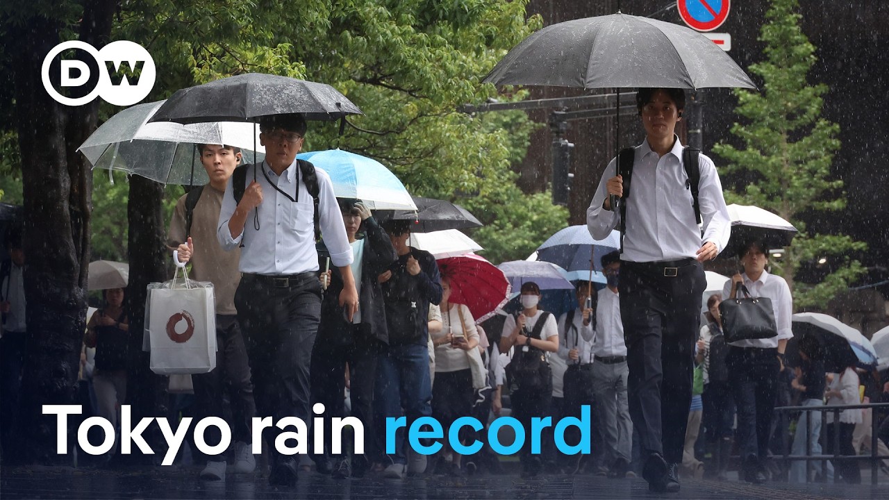 Tokyo’s endless rain | DW News