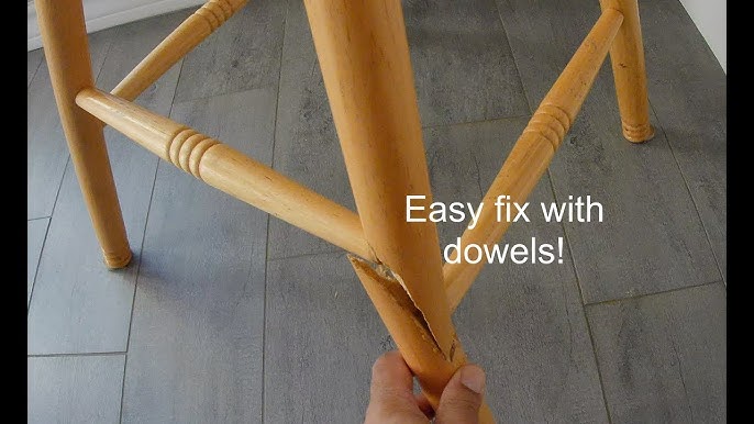 How To Fix A Broken Wood Leg On A Dresser - Do Dodson Designs