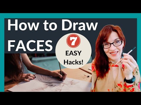 How to Draw a Face for Beginners (7 EASY Hacks!)