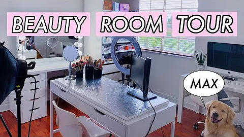 My Filming Set up & Beauty Room Tour | Deborah Ruiz