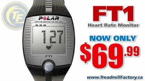 Polar FT1 Heart Rate Monitor at The Treadmill Factory, Canada