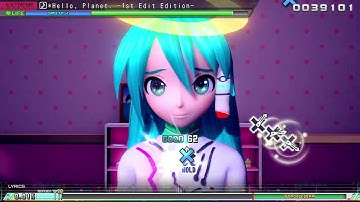 *Hello, Planet | Project Diva Mega Mix+ (Project Diva PSP DLC Edit Pack) | Extreme Perfect