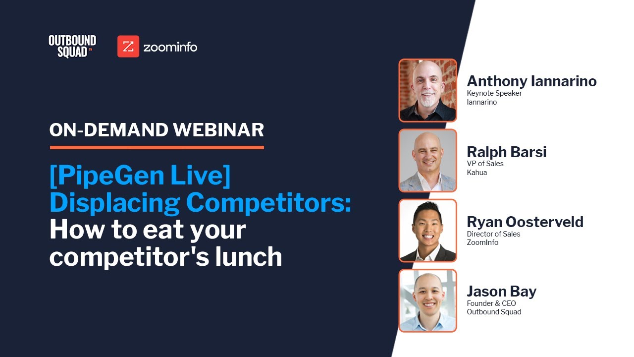 [PipeGen Live] Displacing Competitors: How to eat your competitor's ...