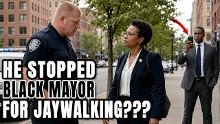 Racist Cop Stopped Black Woman for Jaywalking - Shocked to Learn She's the Mayor