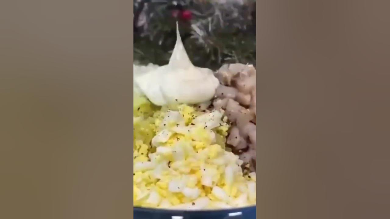 Новогодняя подача селёдки под шубой 🥂 - YouTube