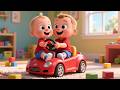 Vroomy Vroomy Baby Driver 🚗💨 Fun Driving Song for Kids | Nursery Rhymes & Vehicle Adventure 🎶✨