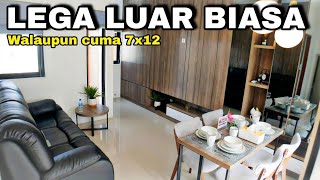 Desain Rumah Minimalis Sederhana Tapi Menarik, ukuran 7x12 meter