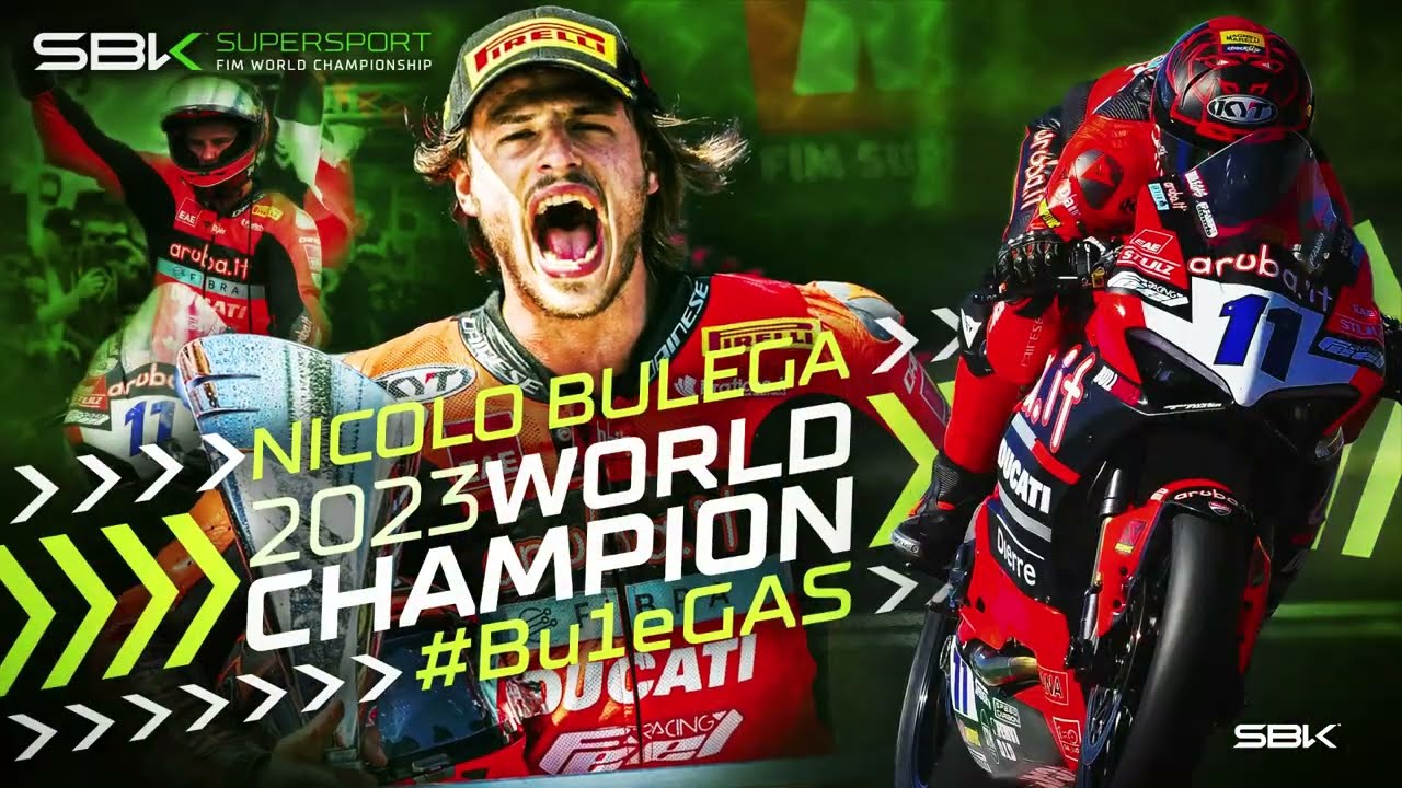 Nicolo Bulega WorldSSP Champion 2023