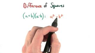 Difference of Squares - Visualizing Algebra