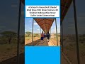 A School in Kenya Built Shaded Walk Ways With Water Stations #shorts