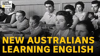 New Australians Learning English