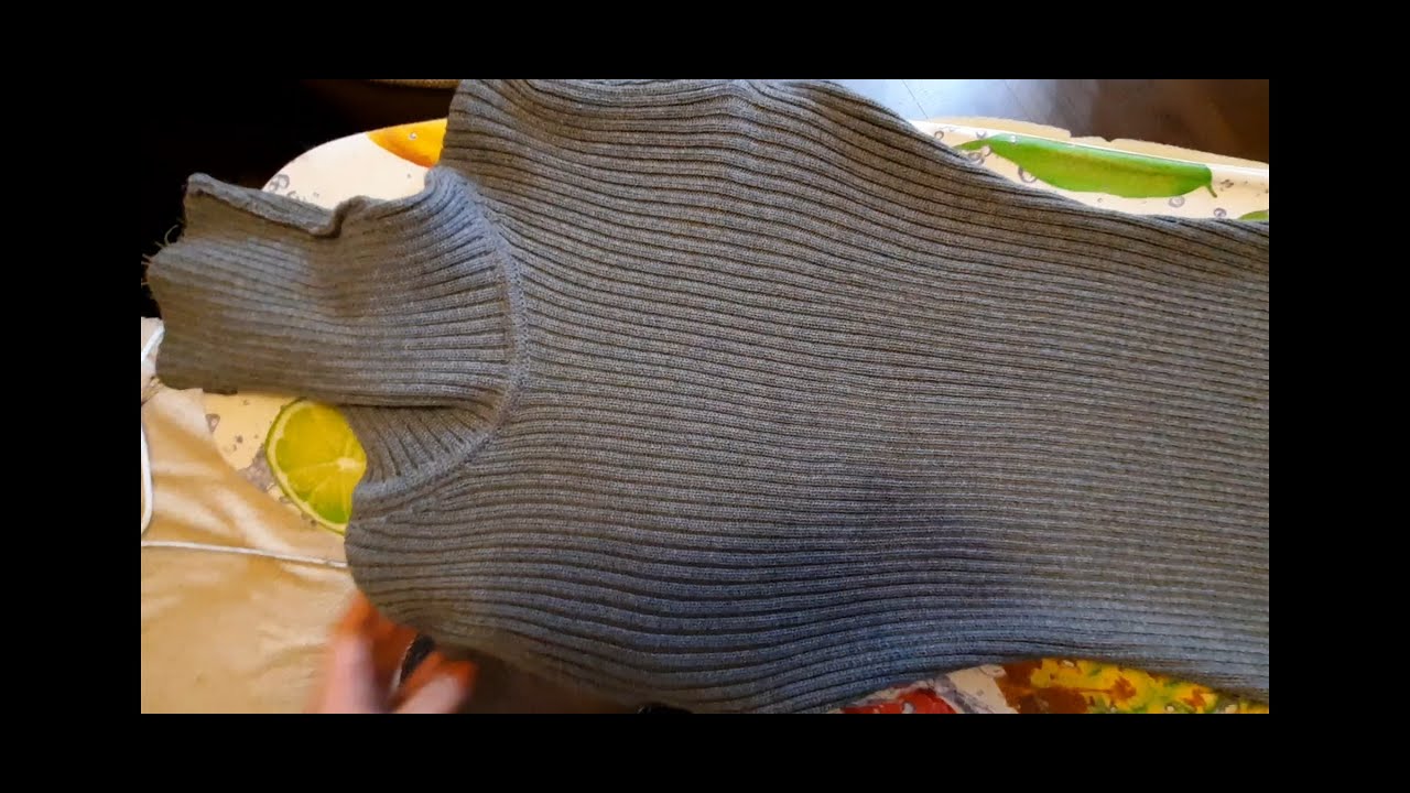 Платье в резинку