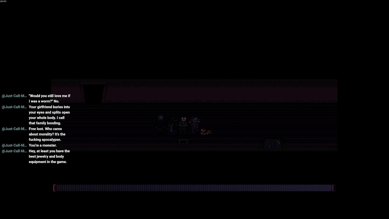 Look Outside (A full party and only one restart?)