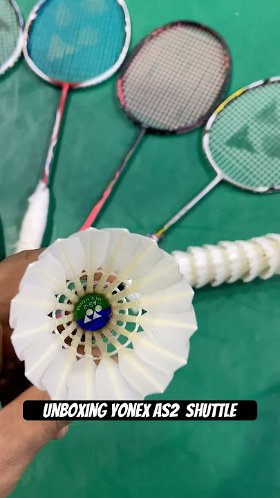 Unboxing yonex as2 shuttle 💥#yonex #yonexsunrise #shuttle #shuttlecock #badminton #sports #fitness