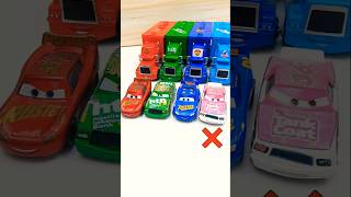 Disney Pixar Cars, Lightning McQueen & Truck Containers, Cars, Toys #toys #mcqueen #cars