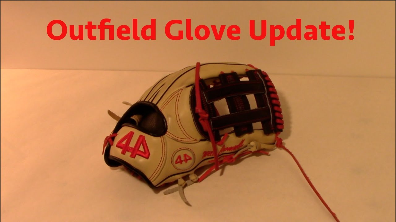 44 Pro Gloves Signature Series Update 12.75 Outfield Glove YouTube