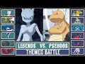 PSEUDO LEGENDARY vs LEGENDARY POKÉMON (Pokémon Sun/Moon)