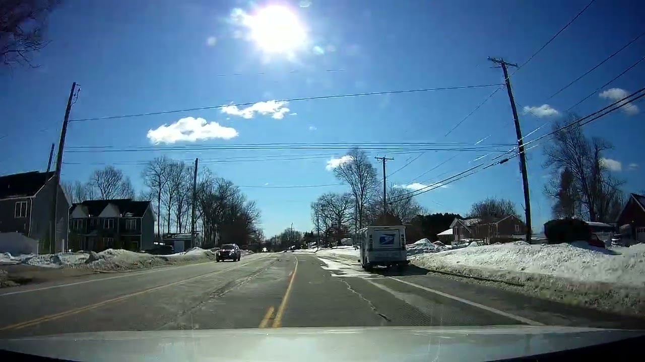 Driving through Smithfield and Johnston, Rhode Island