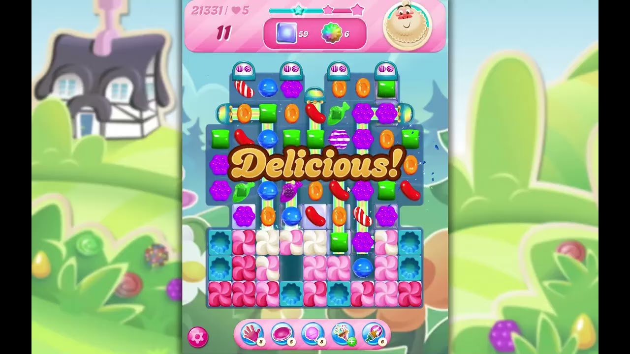 Уровень 21331 игры Candy Crush Saga