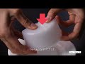 ハーフサイズ製氷カップ～氷の上手な取り外し方 ハーフサイズ（氷水）～