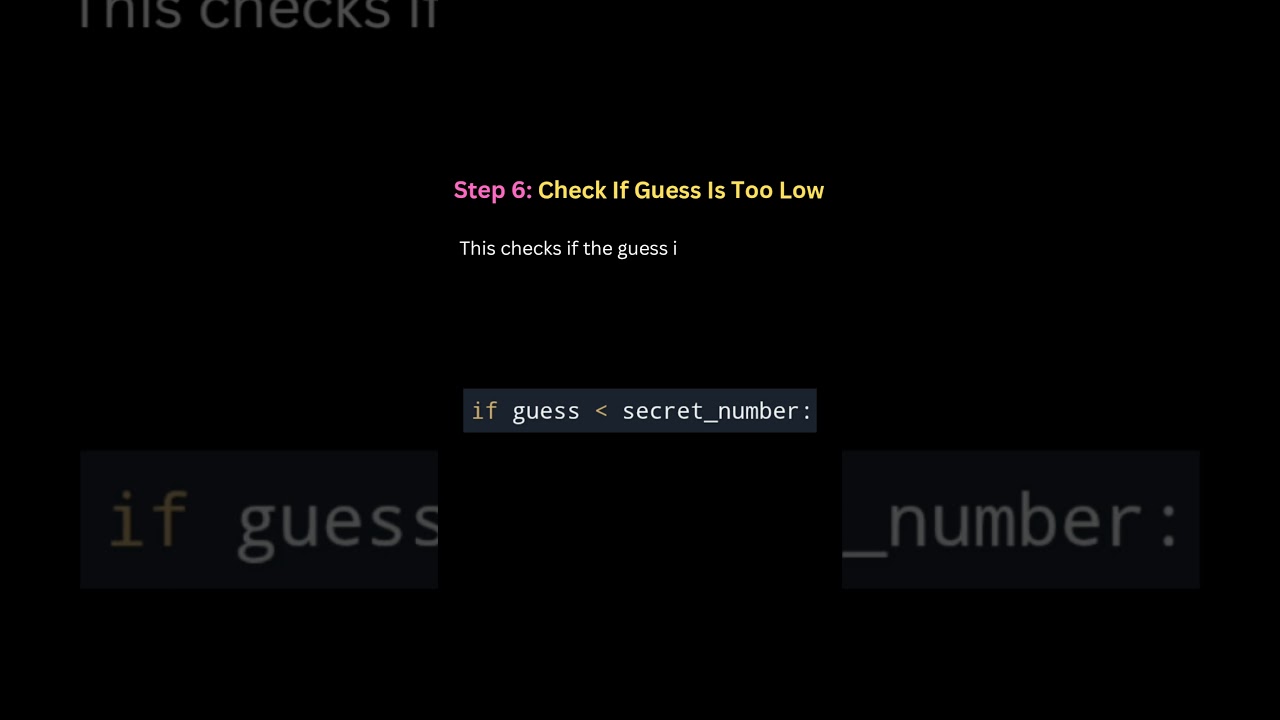 Easy Python Project for Beginners| Number Guessing Game (Step-by-Step)